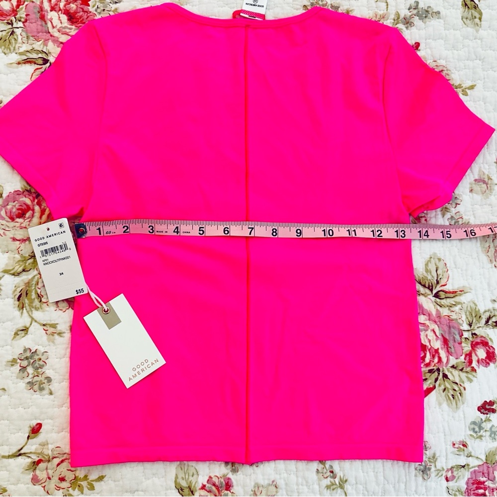 Good American Bright Pink Apparel NWT - Picture 4 of 8